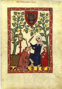 Abbildung 94 aus dem Codex Manesse
